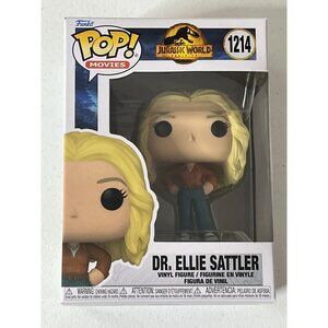Funko Pop Jurassic World #1214 Dr Ellie Sattler Vinyl Figure Collectible NIB